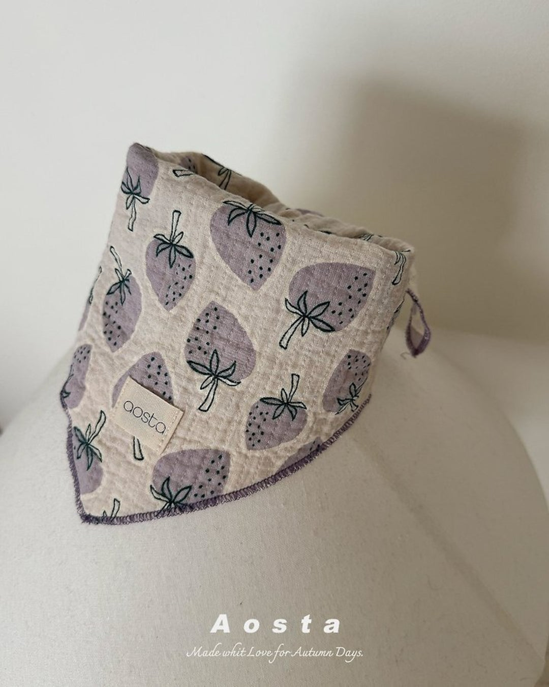 [AOSTA]Strawberry Scarf