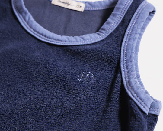 [NORMAL PLAY]NP terry sleeveless tee