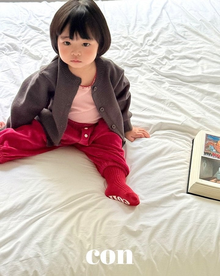 [con]Velour Holic Pants