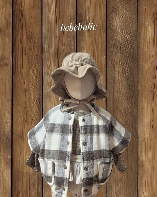[bebeholic]チェックジャンパー