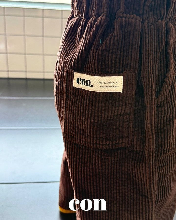 [con]Soft Corduroy Pants