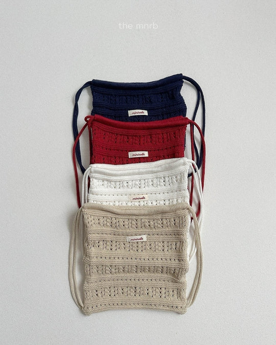 [minirobe]Crochet knit bag
