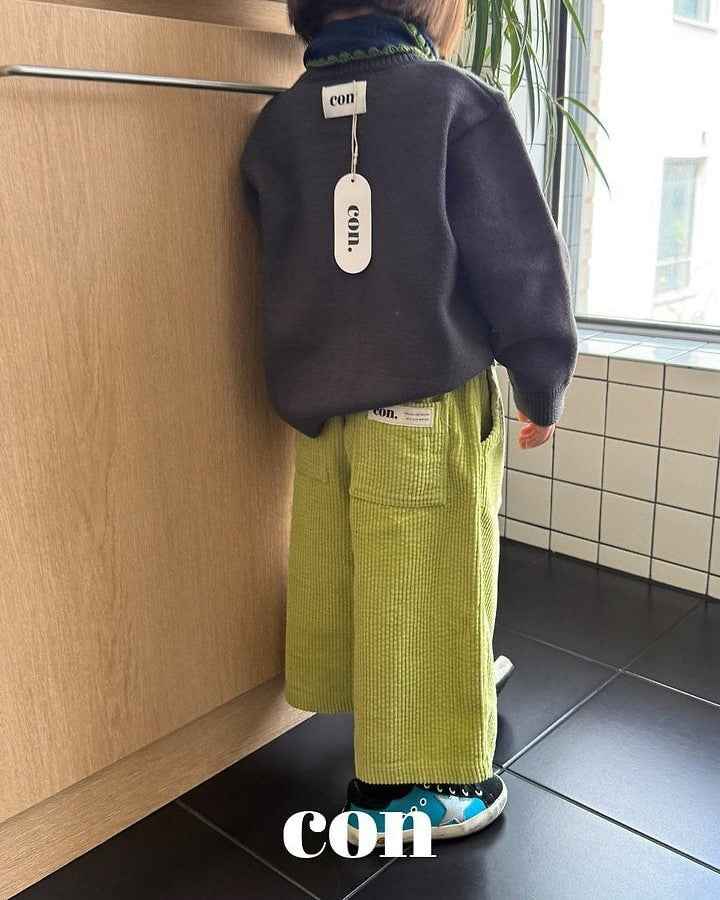 [con]Soft Corduroy Pants