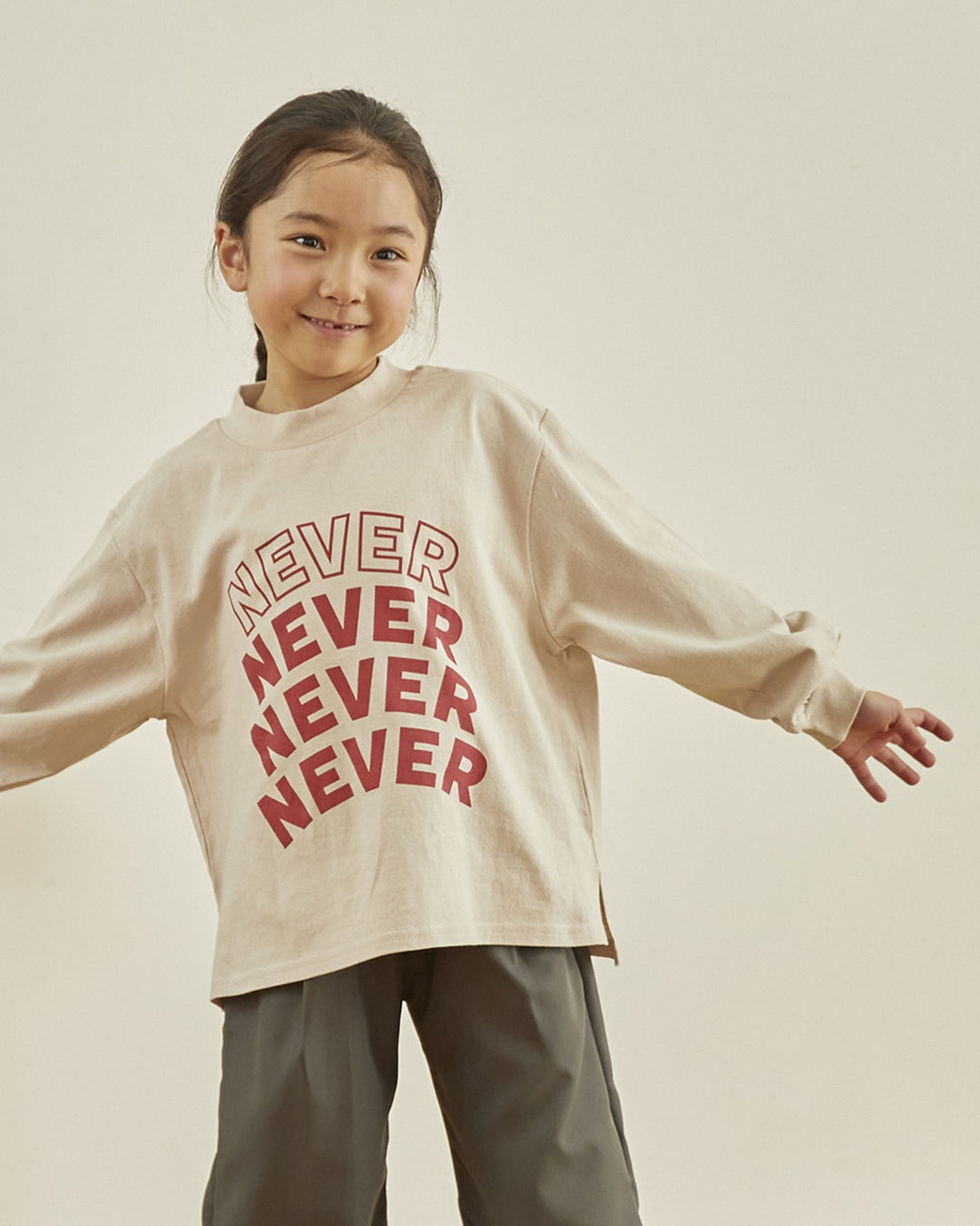 [undeny.]NEVER L/S Tシャツ715402