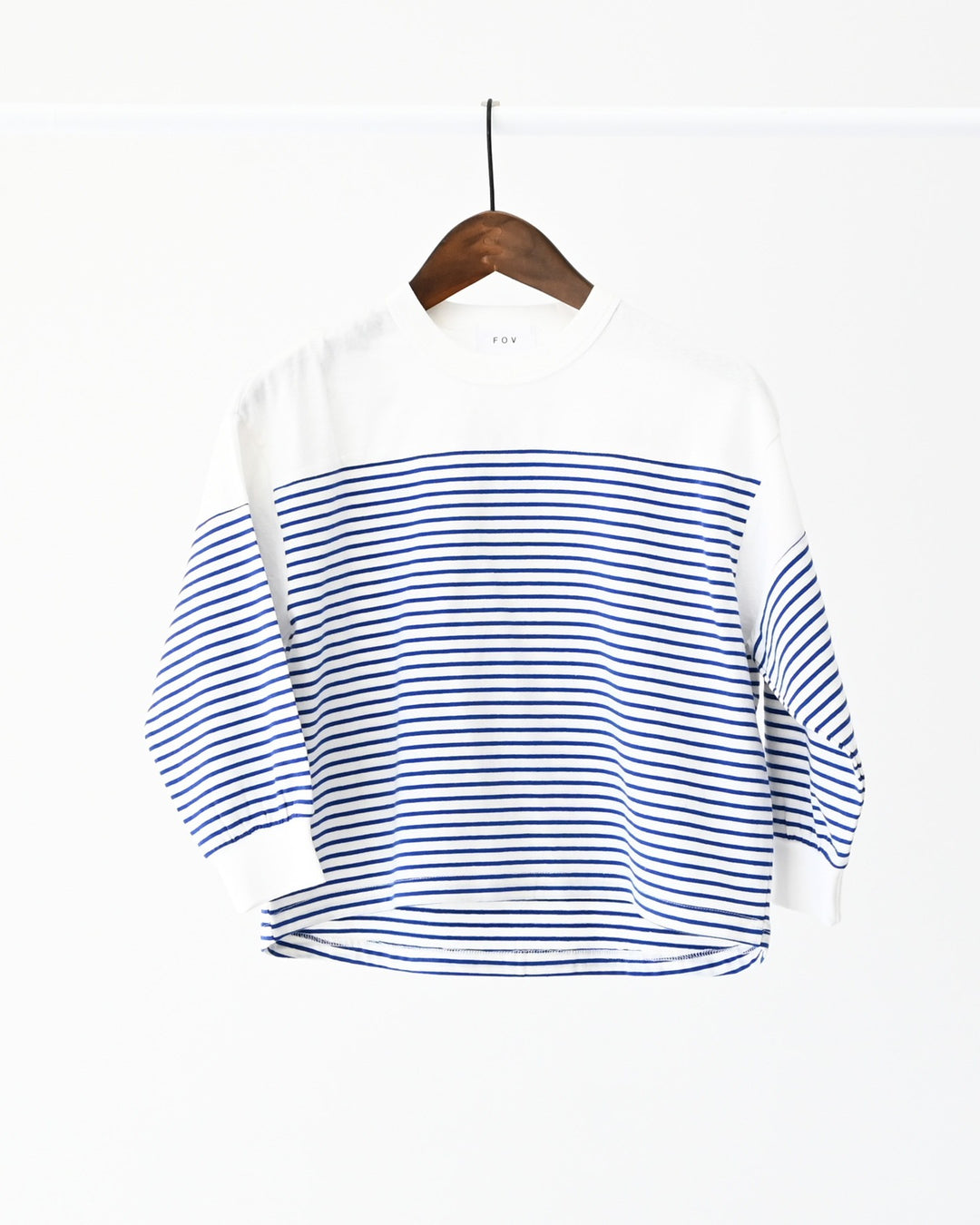 [FOV]ボーダー切り替えL/S Tシャツ615405