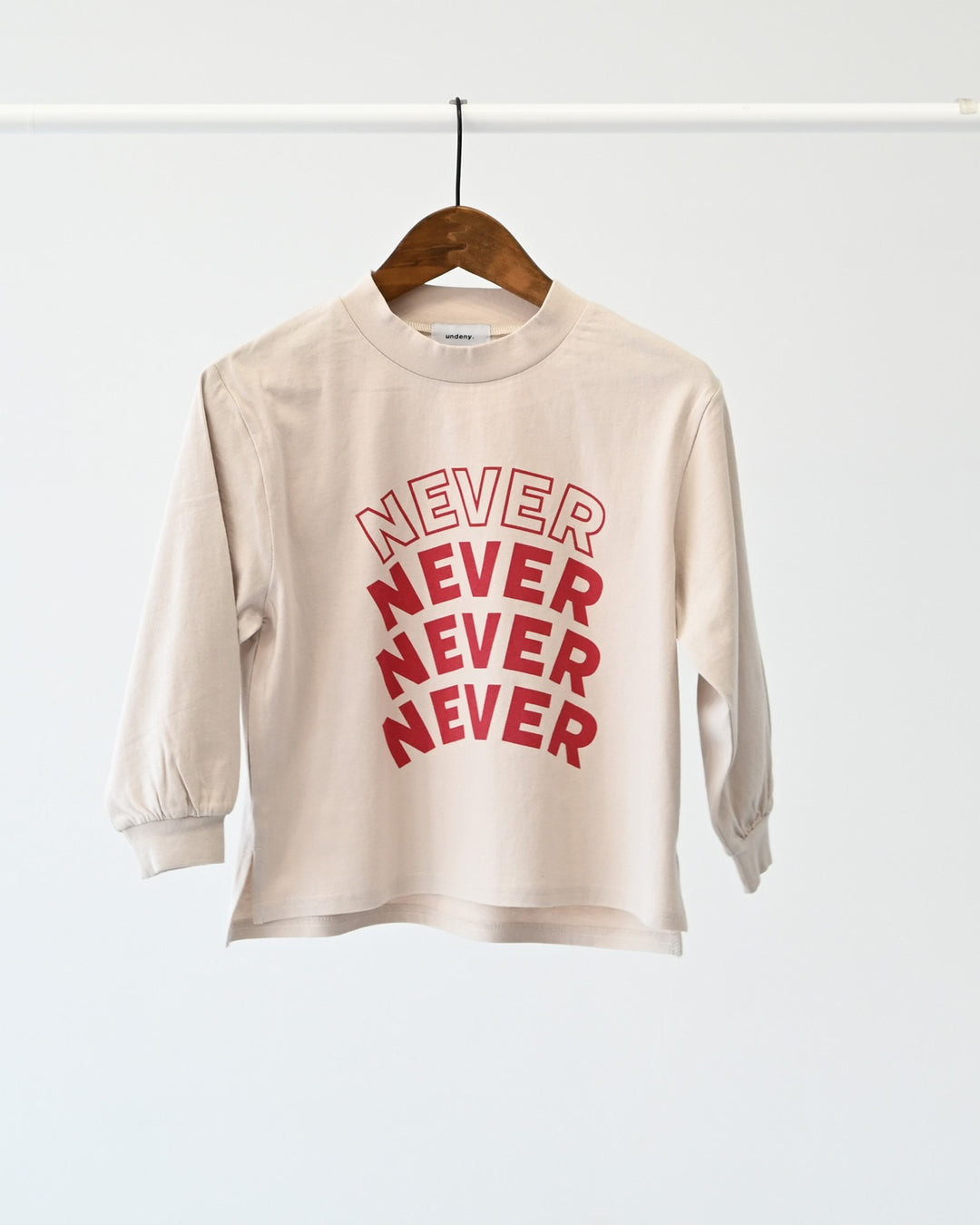 [undeny.]NEVER L/S Tシャツ715402