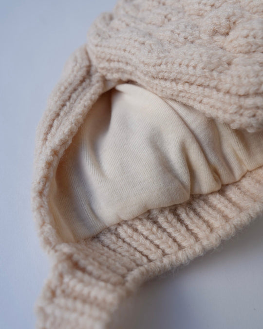 バブルニットくまさんボンネ