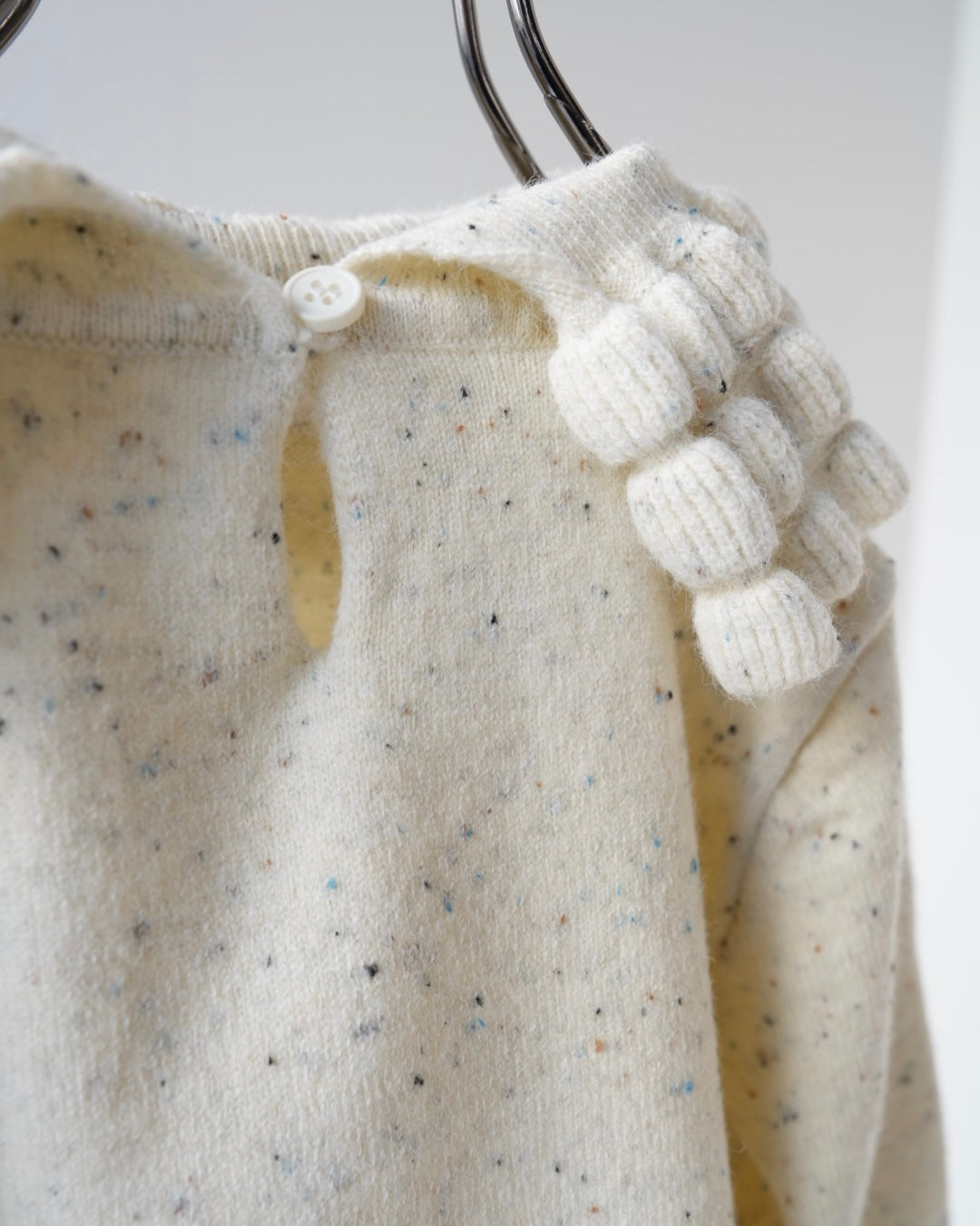 ぽこぽこカラーネップニット