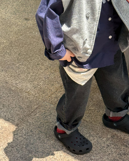 テーパードウォッシュデニム