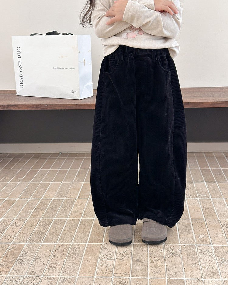 コーデュロイタックパンツ