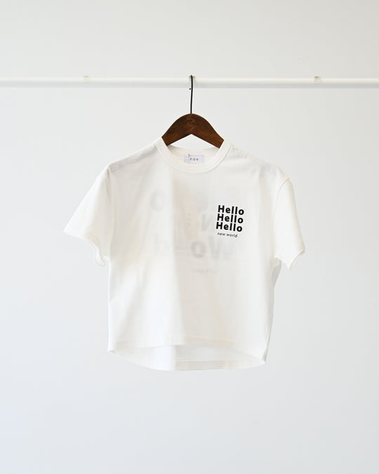 [FOV]Hello Tシャツ606403