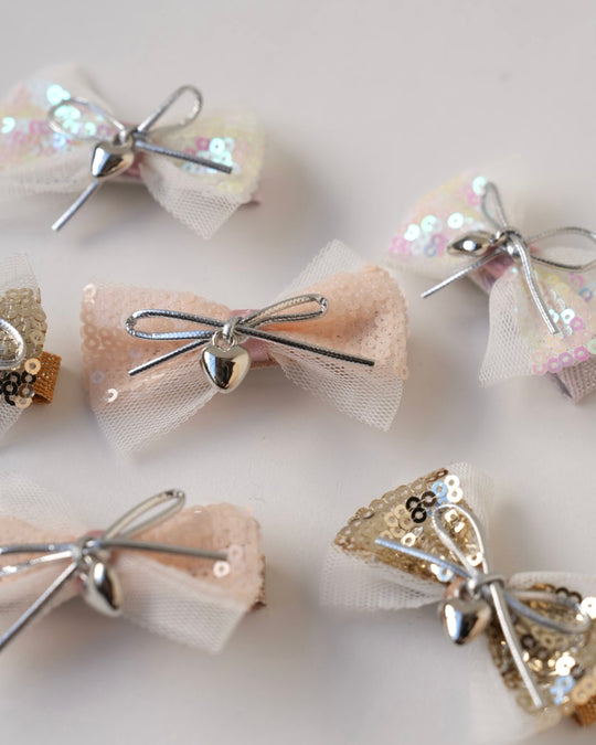 キラキラリボンクリップ