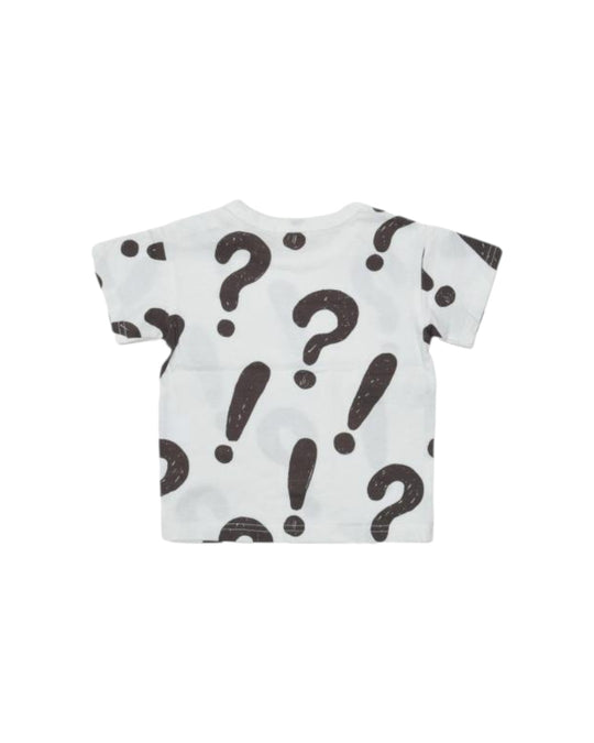 びっくりはてな柄TシャツND3126355.