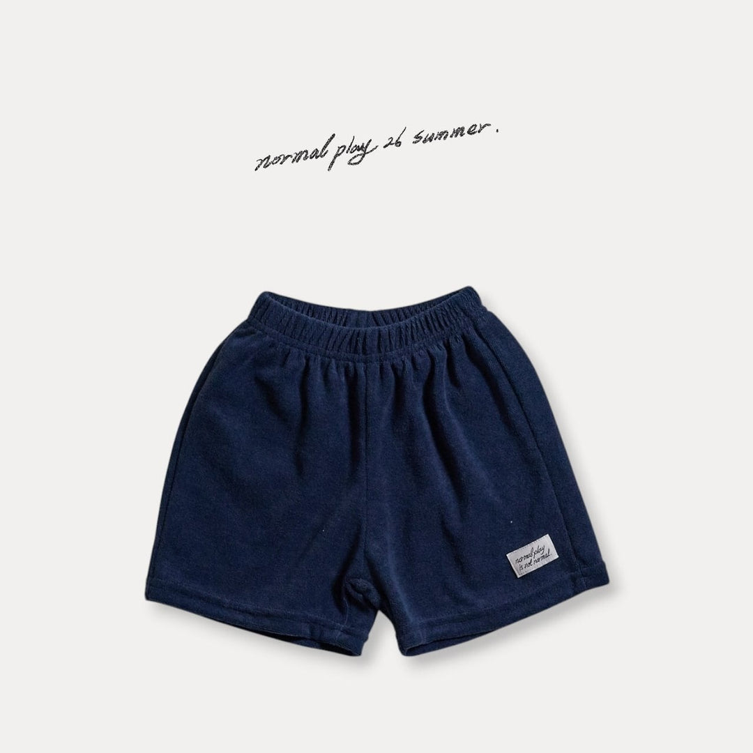[NORMAL PLAY]terry 4short pants