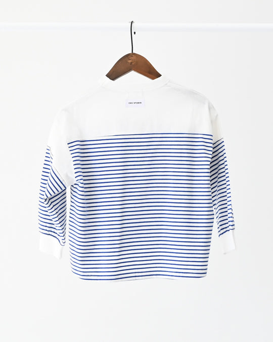 [FOV]ボーダー切り替えL/S Tシャツ615405