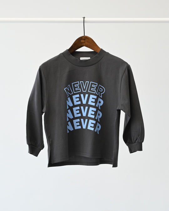[undeny.]NEVER L/S Tシャツ715402