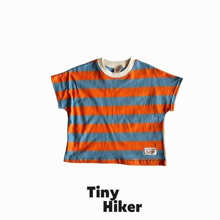 [TinyHiker]willy border striped T
