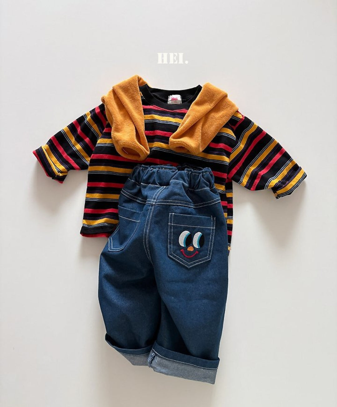 [Hei]マルチボーダーT