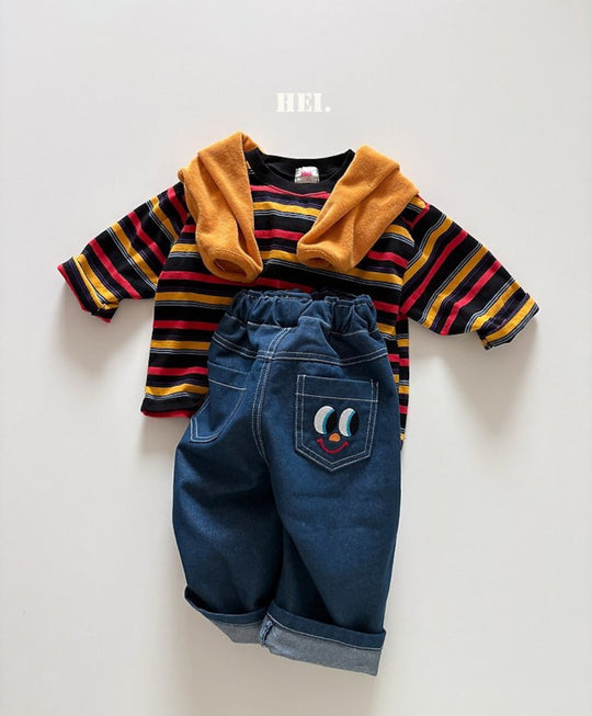 [Hei]マルチボーダーT