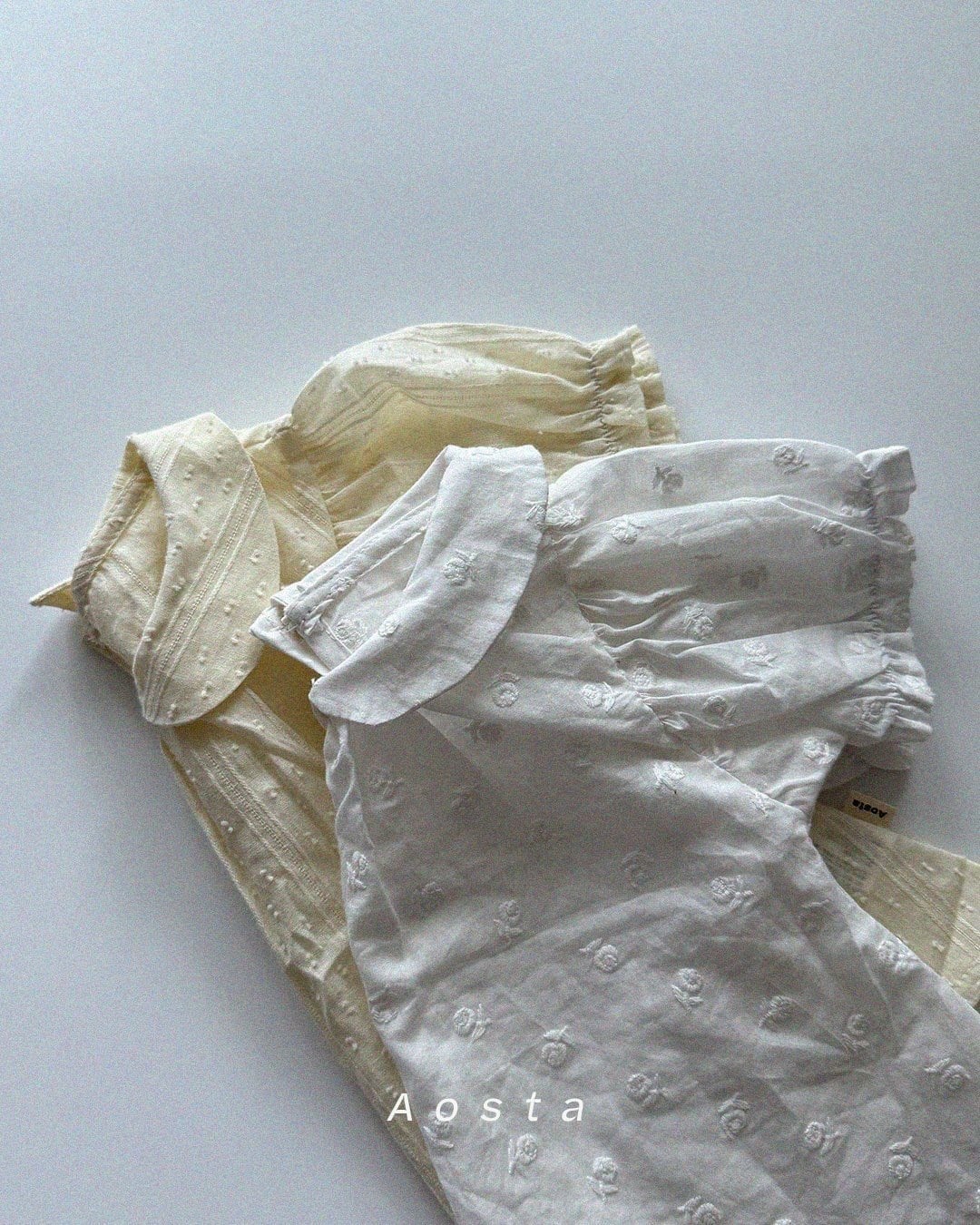 [aosta]collar blouse