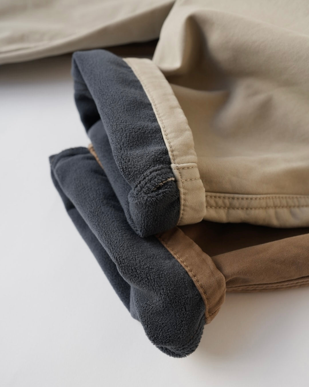 カーブ裏起毛パンツ