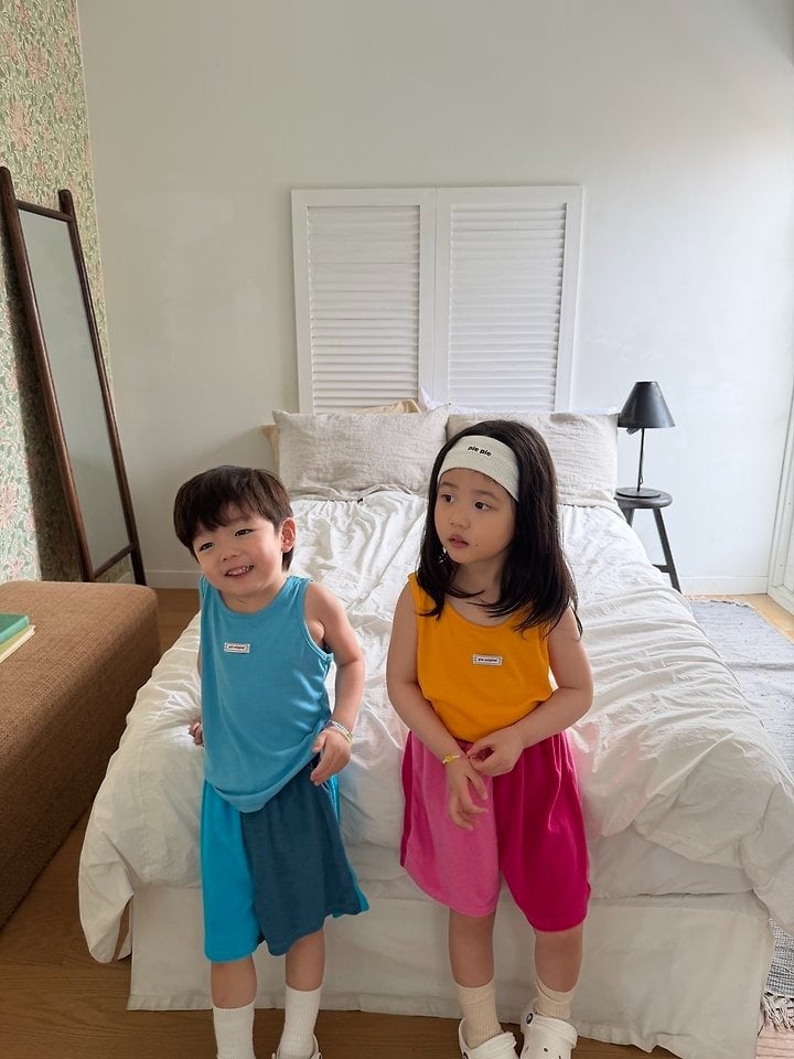 [pie]half and half terry short pants