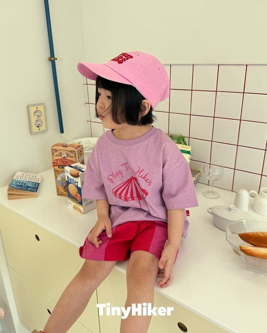 [TinyHiker]summer beach pigment T