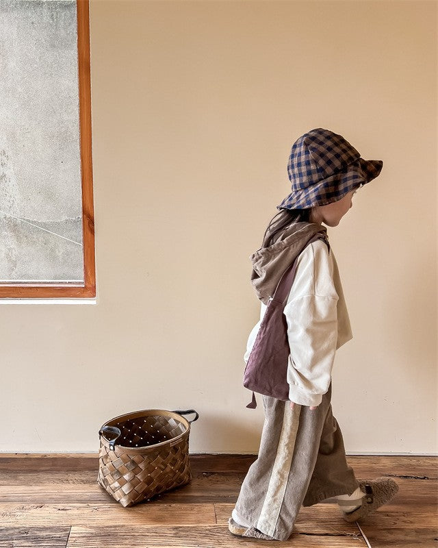 サイドラインコーデュロイパンツ