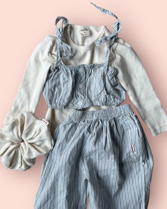 [pepper]stripe bustier