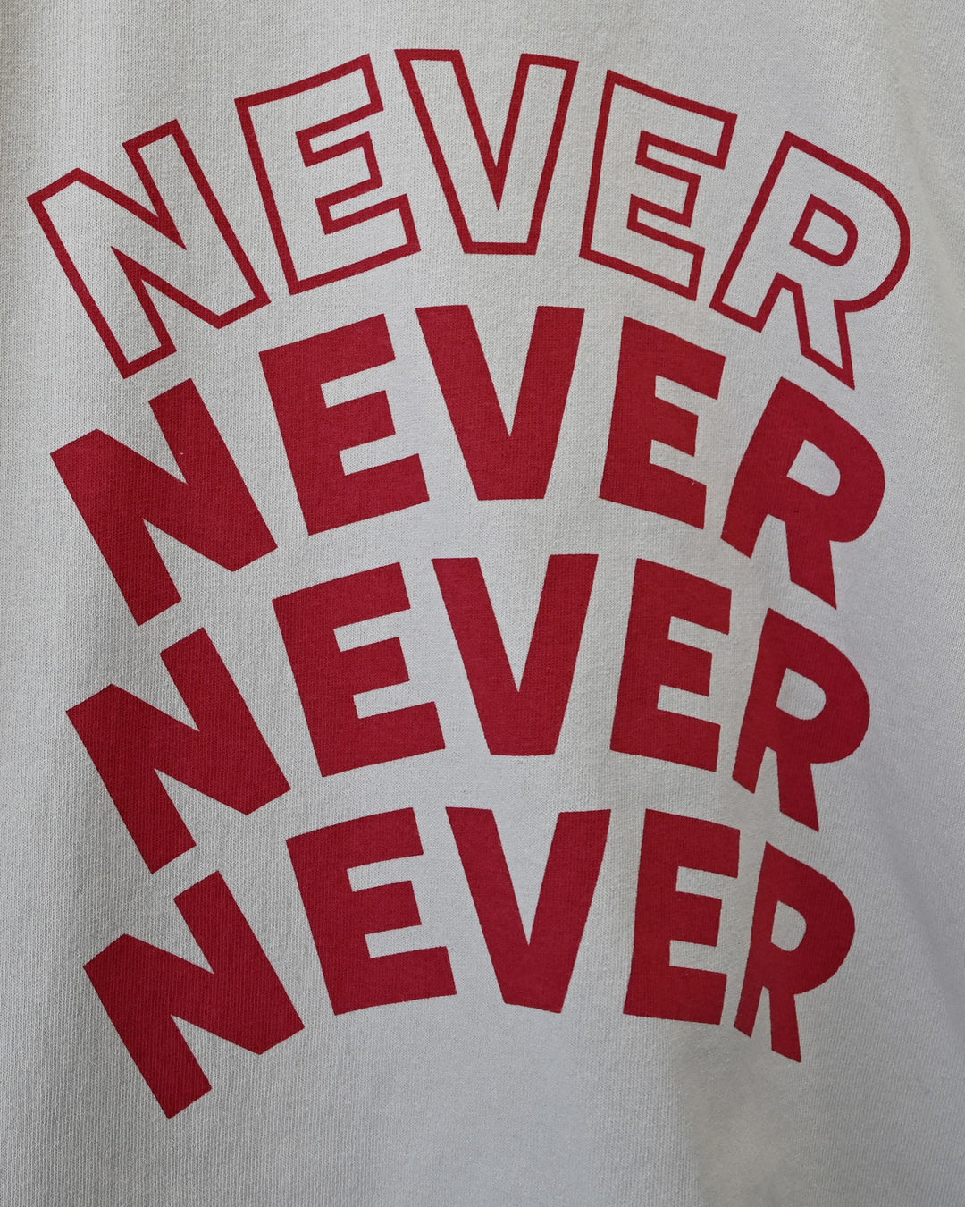 [undeny.]NEVER L/S Tシャツ715402