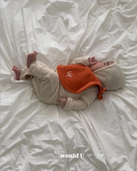 [would U]cloud terry bibs"16色"