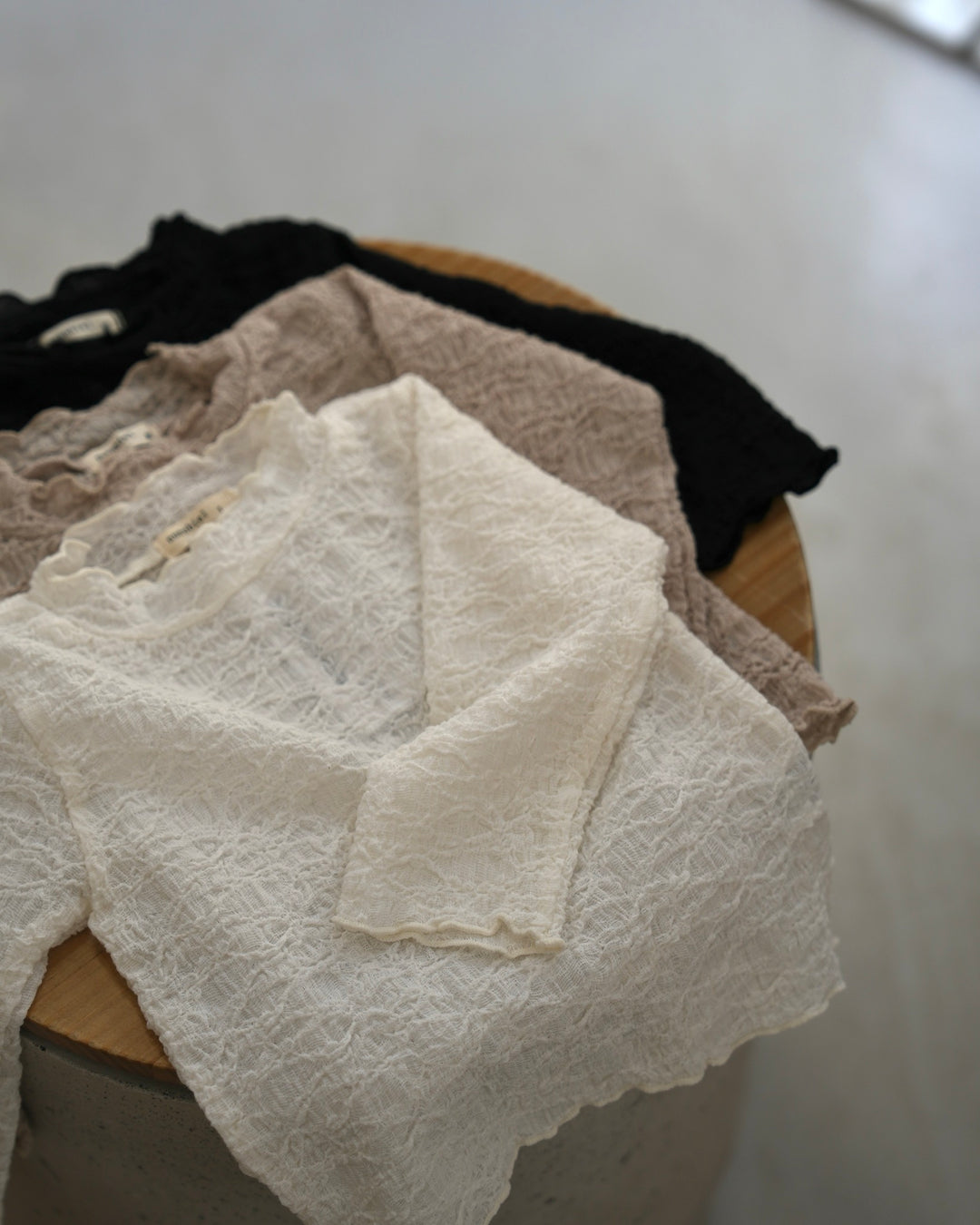 [nunubiel]crumpled t-shirts