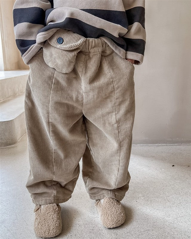 ウエストポケットコーデュロイパンツ