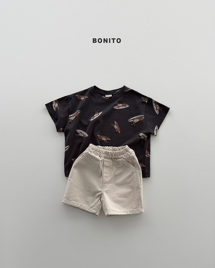[BONITO] surfing dog T