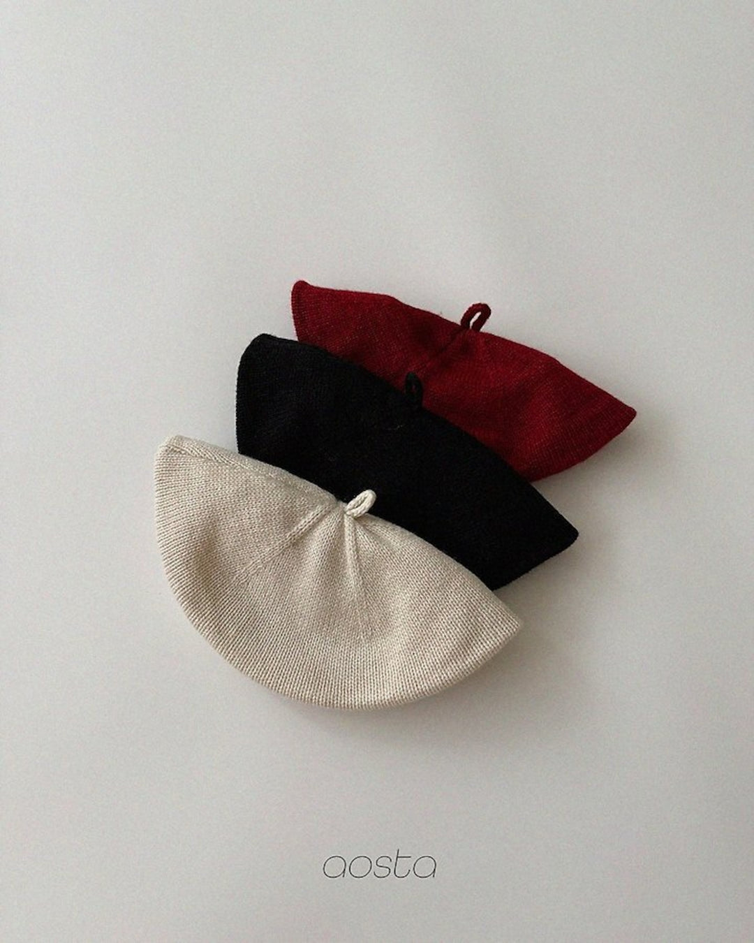[AOSTA]Knit Beret