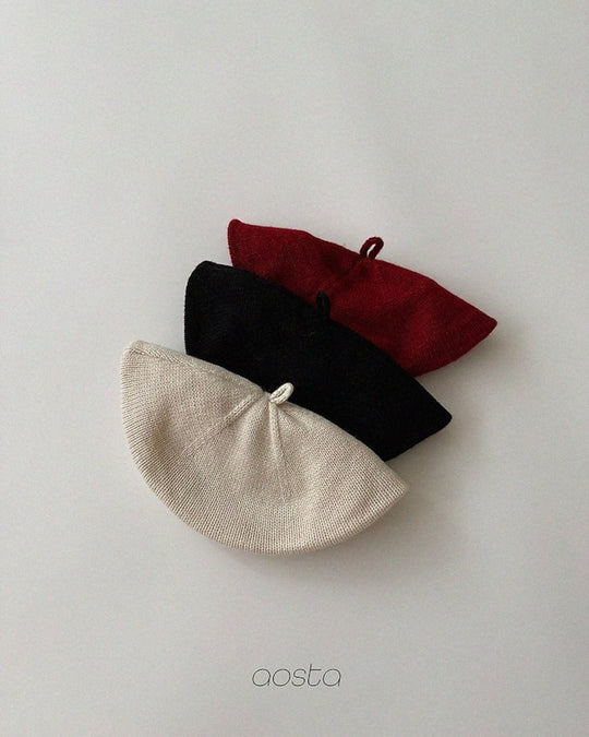 [AOSTA]Knit Beret