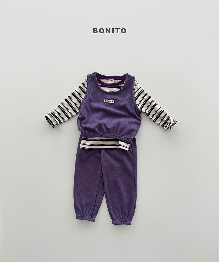 [BONITO]ハートボタンT