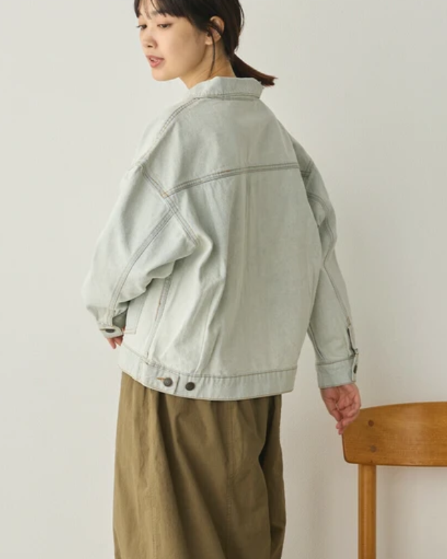 ビッグシルエットデニムジャケット
