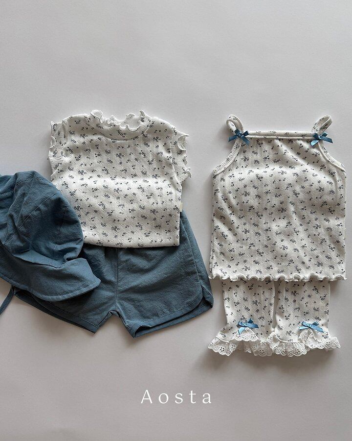 [aosta]camellia sleeveless
