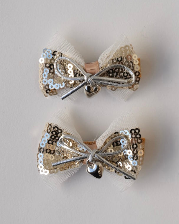 キラキラリボンクリップ