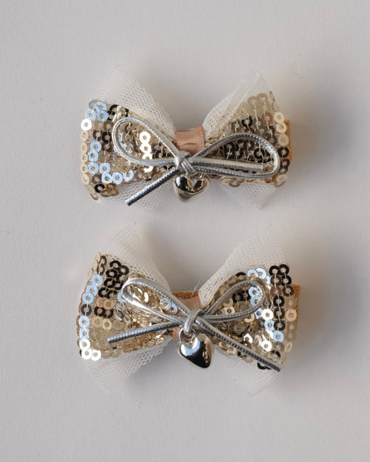 キラキラリボンクリップ