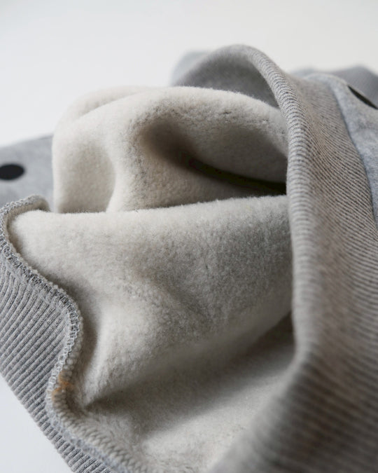 ドットロゴ裏起毛スウェット