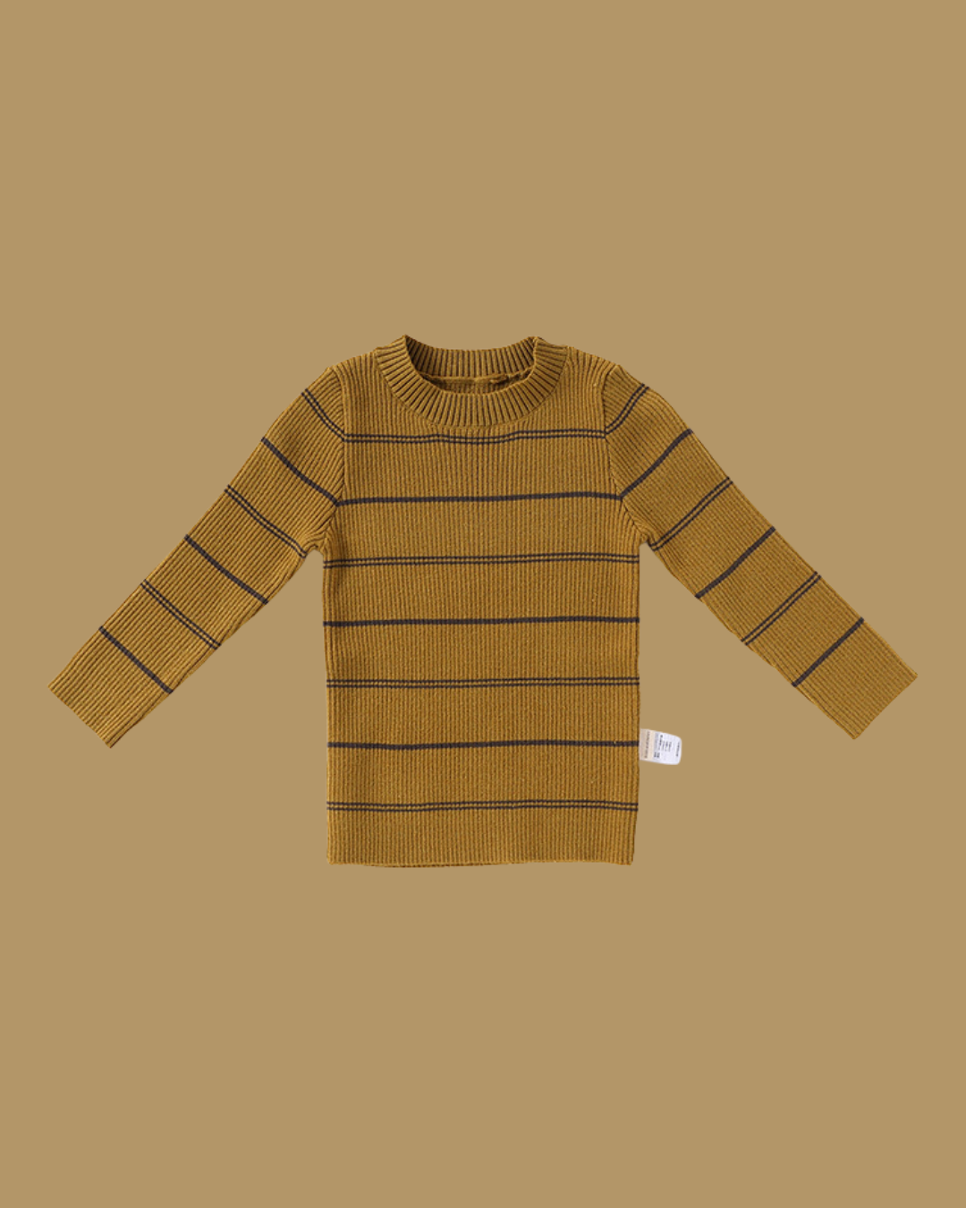 ダブルラインボーダーニット