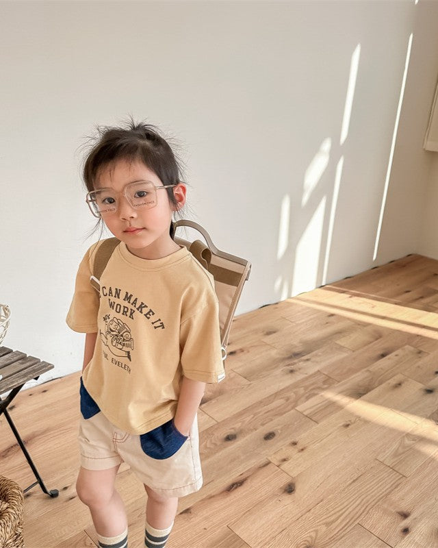 レッドステッチショートパンツ