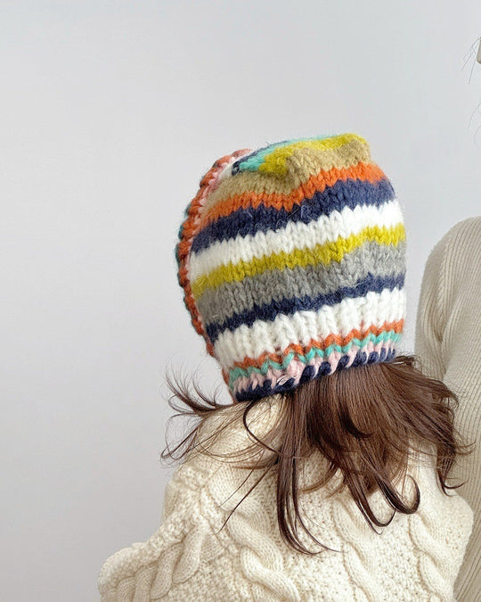 マルチボーダーニットボンネ