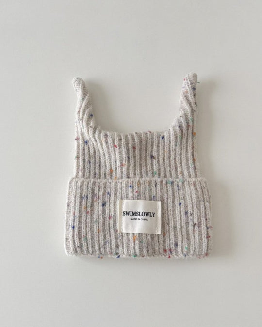 カラーネップミミビーニー