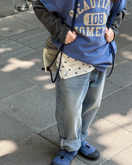 テーパードウォッシュデニム