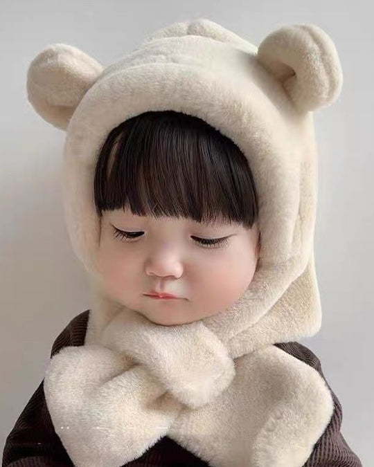 くまさんファーフーディー