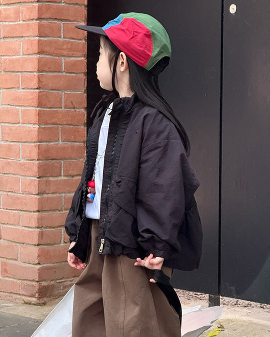 ドローコードナイロンブルゾン