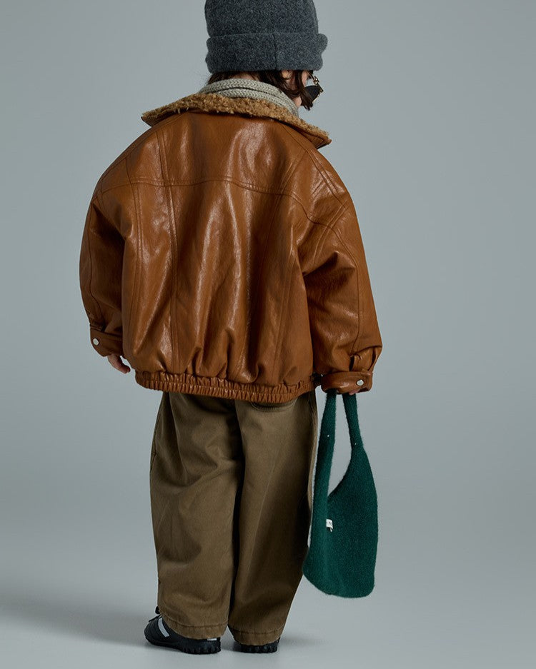 カーブ裏起毛パンツ